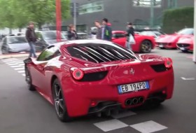 458 italia, ferrari, videó