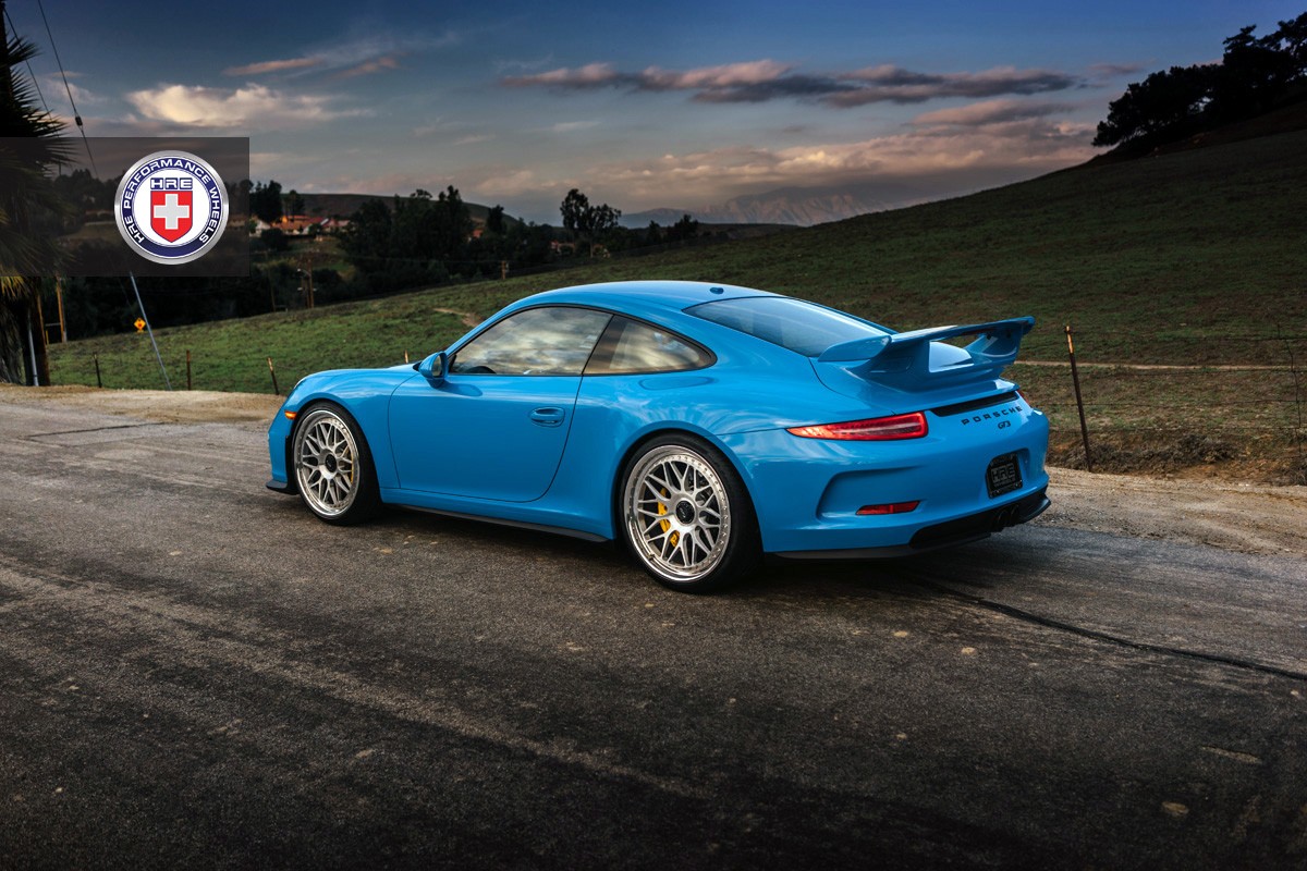 Porsche 911 gt3 Blue