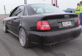 audi s4, autós videó, egyedi autó, gyorsulási verseny, tuning