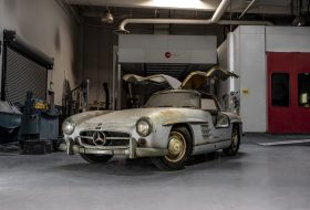 300 sl, a nap képe, árverés, klasszikus, mercedes-benz, oldtimer