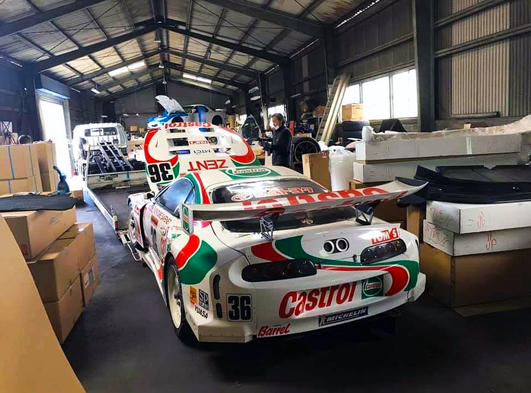 Toyota Supra Castrol